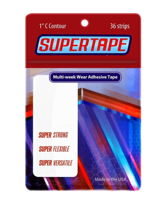 Super Tape C CONTOUR 2,5*7,5 cm 36'lı Protez Saç Bandı