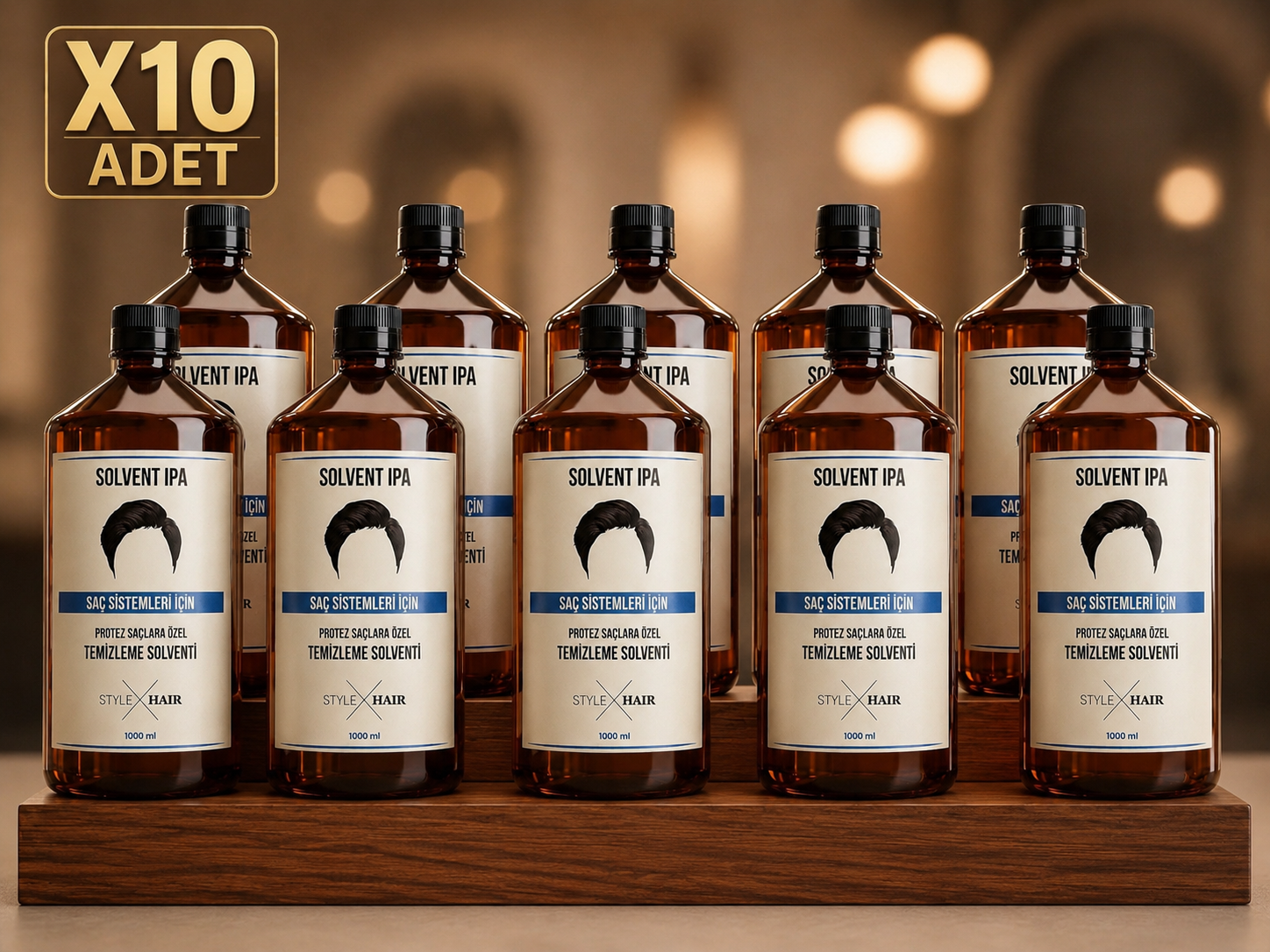Style Hair Protez Saç Temizleme Solventi 10 LT / 1 L*10 Adet